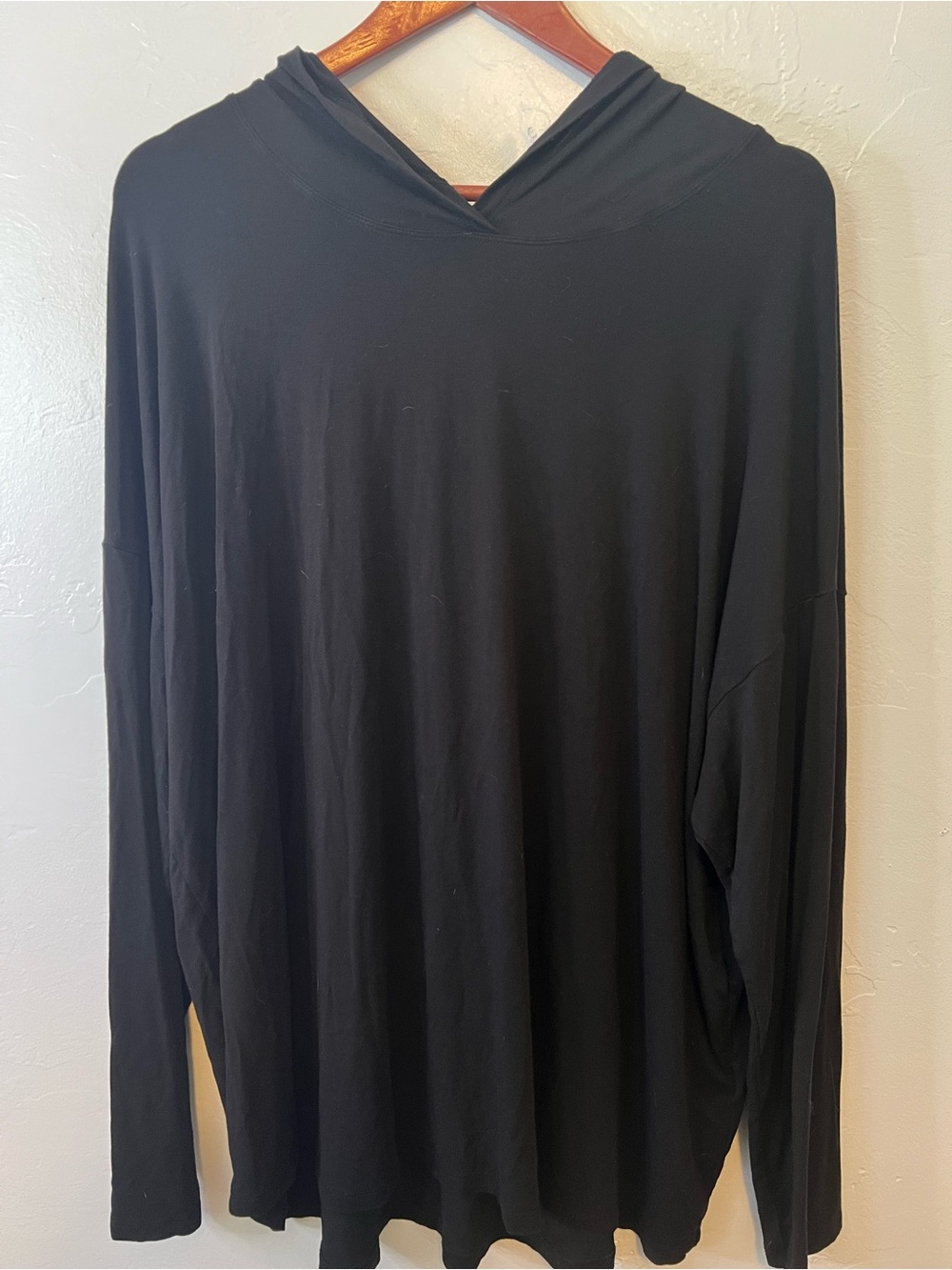 SC & Co. Black Lightweight Hooded SOFT Top Size 3X